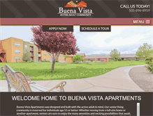 Tablet Screenshot of buenavista-apts.com